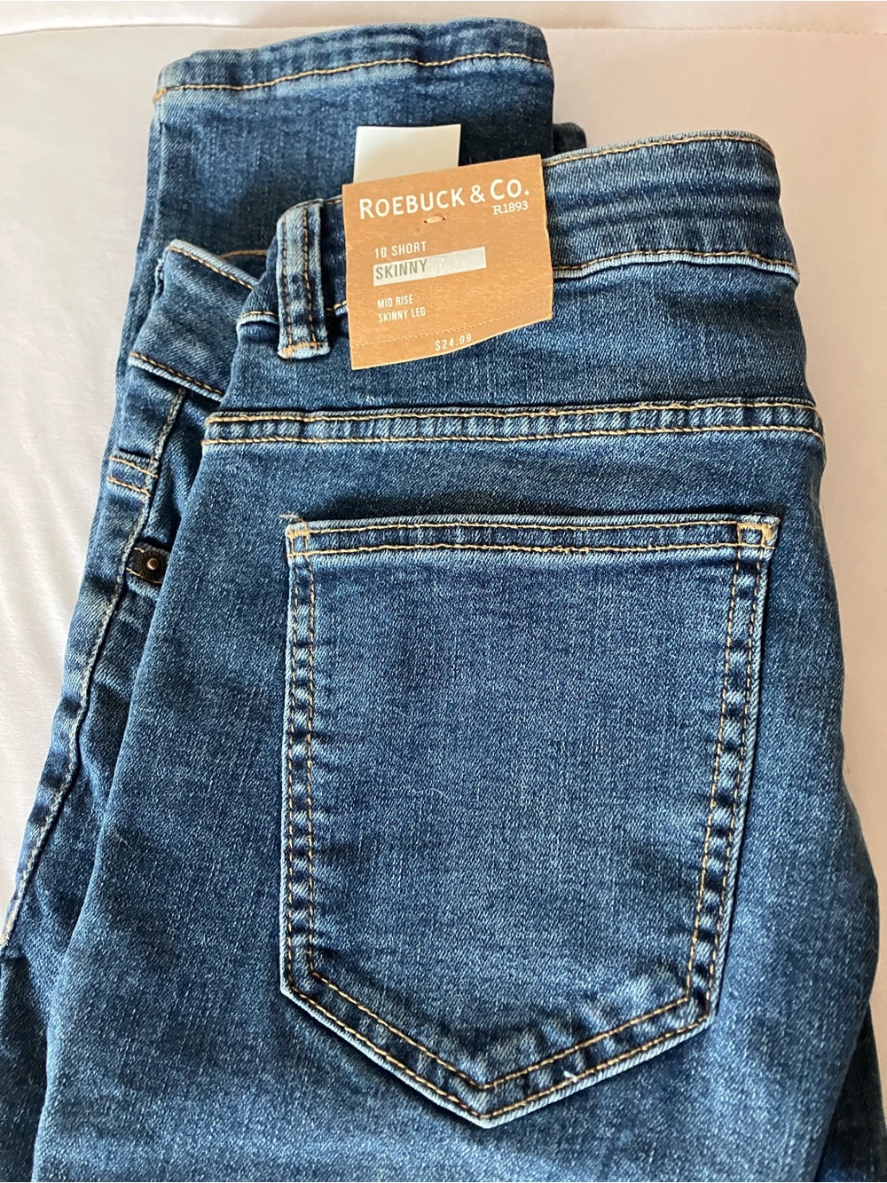 Roebuck & Co. Women's Skinny Jeans - Blue